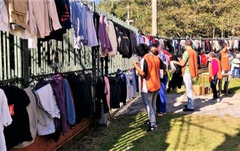 Muro solidario Ações Sociais Equipar